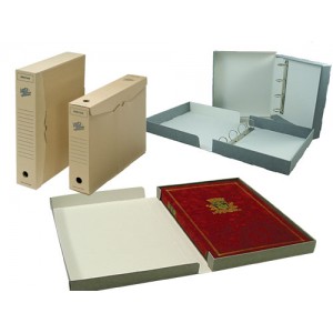 Archival Photo Boxes & Binder Files