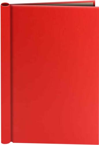 A4 Vivid Candy Colour Springback Binder - Red