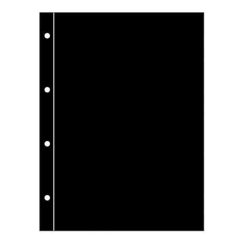 Black Folio Interleaf 290x365mm - Pack of 5