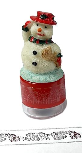 Christmas Roller Stamp - Snowman