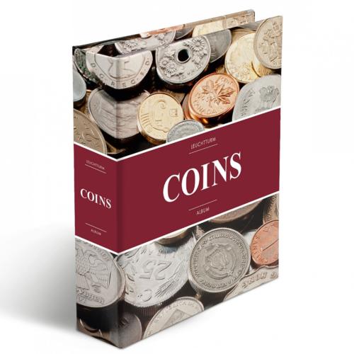 Optima Coins Binder including 5 sheets