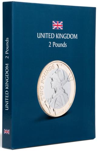 Pocket Coin Album for 2 Pound Coins