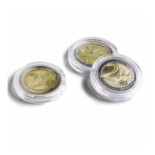 Ultra Coin Capsules Range, Circular and Rimless - 21mm