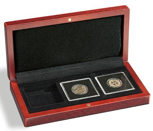 Volterra Deluxe Presentation Case for 3 Quadrum Coin Capsules