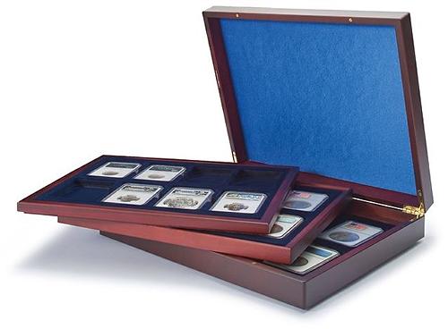 Volterra Trio Deluxe Presentation Coin Case for 24 Slab capsules
