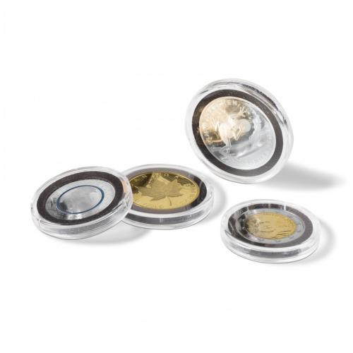 Intercept Ultra Coin Capsules Range, Circular and Rimless with Anti-tarnish Foam - 30mm