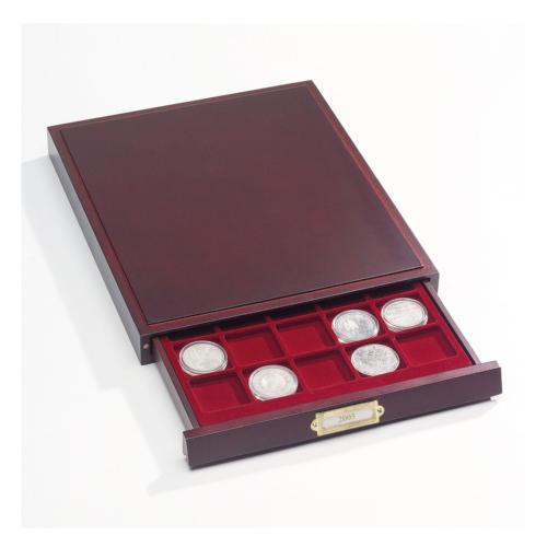 Lignum Stackable Wooden Coin Box Drawer for 20 Coins up to 48mm